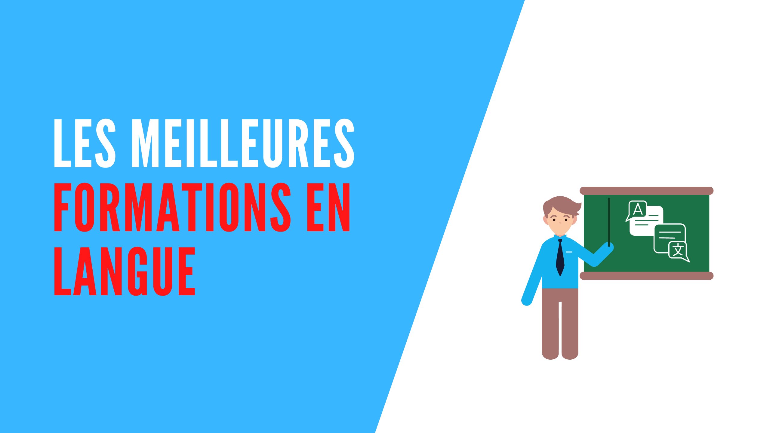 You are currently viewing Les meilleures formations en langue