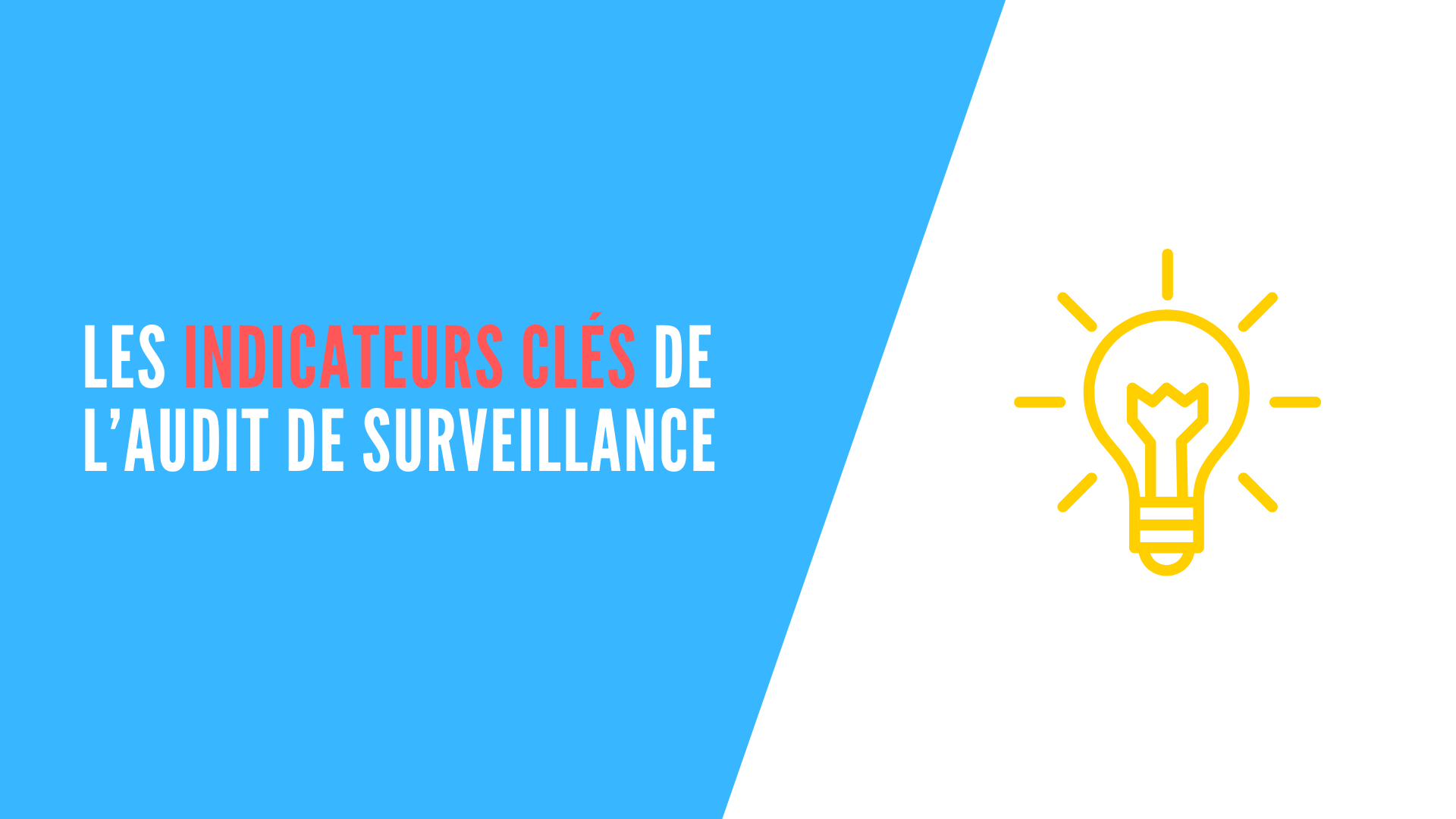 You are currently viewing Les indicateurs clés de l’audit de surveillance