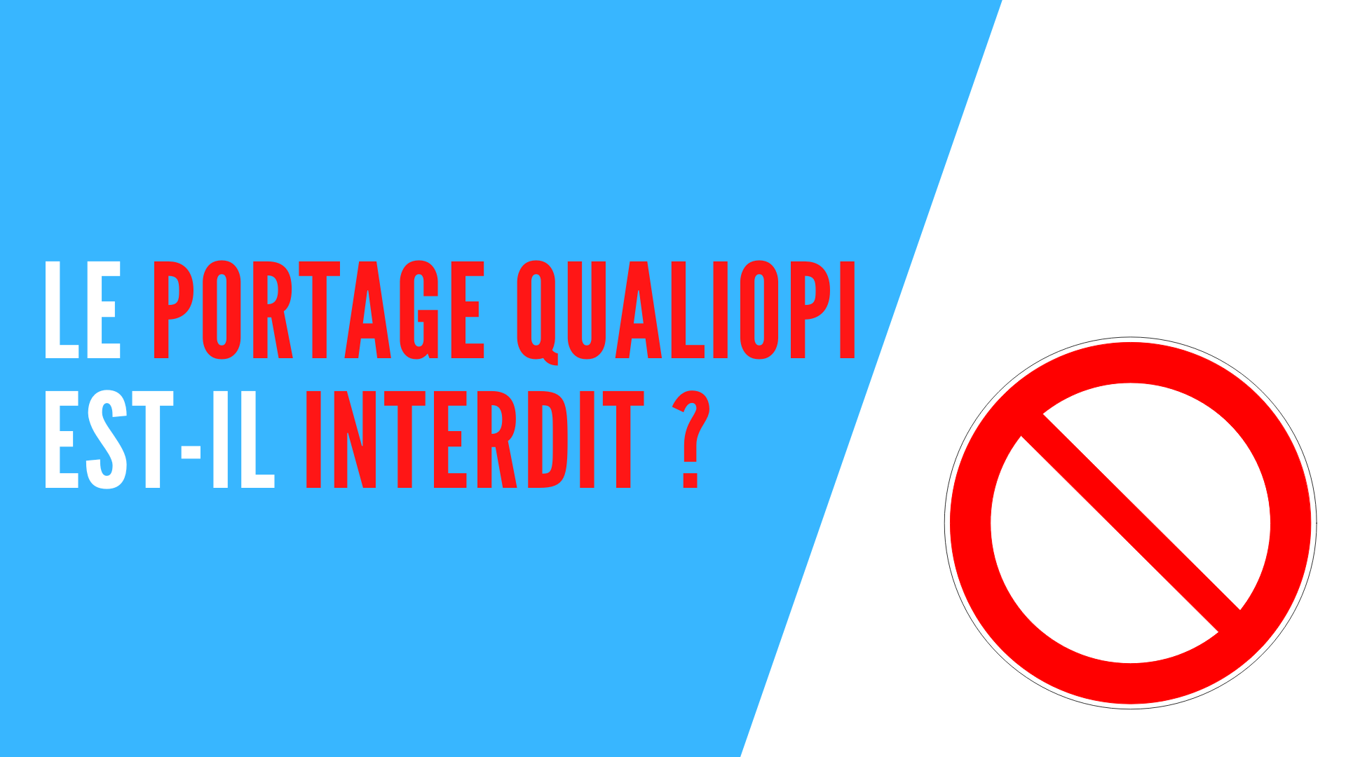 You are currently viewing Le portage Qualiopi est-il interdit ?