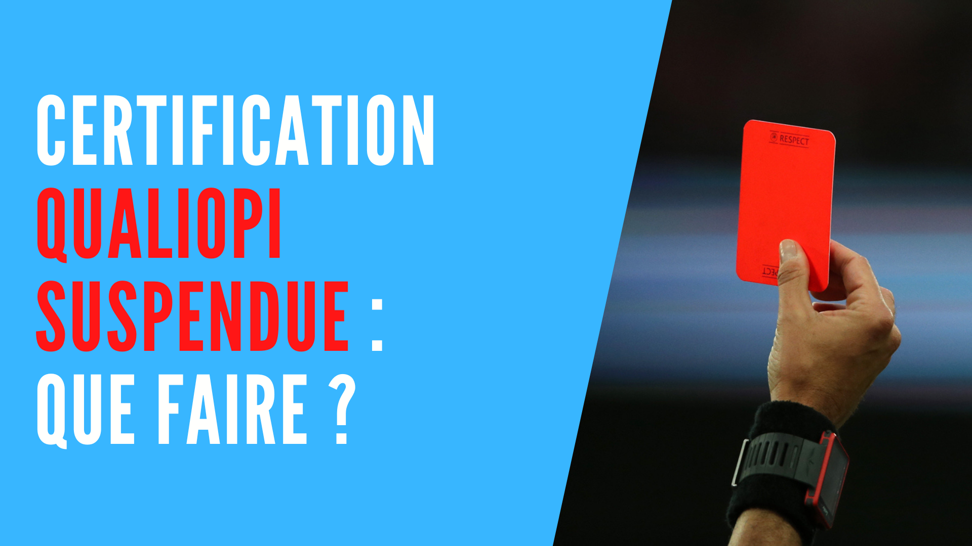 You are currently viewing Certification Qualiopi suspendue : que faire ?