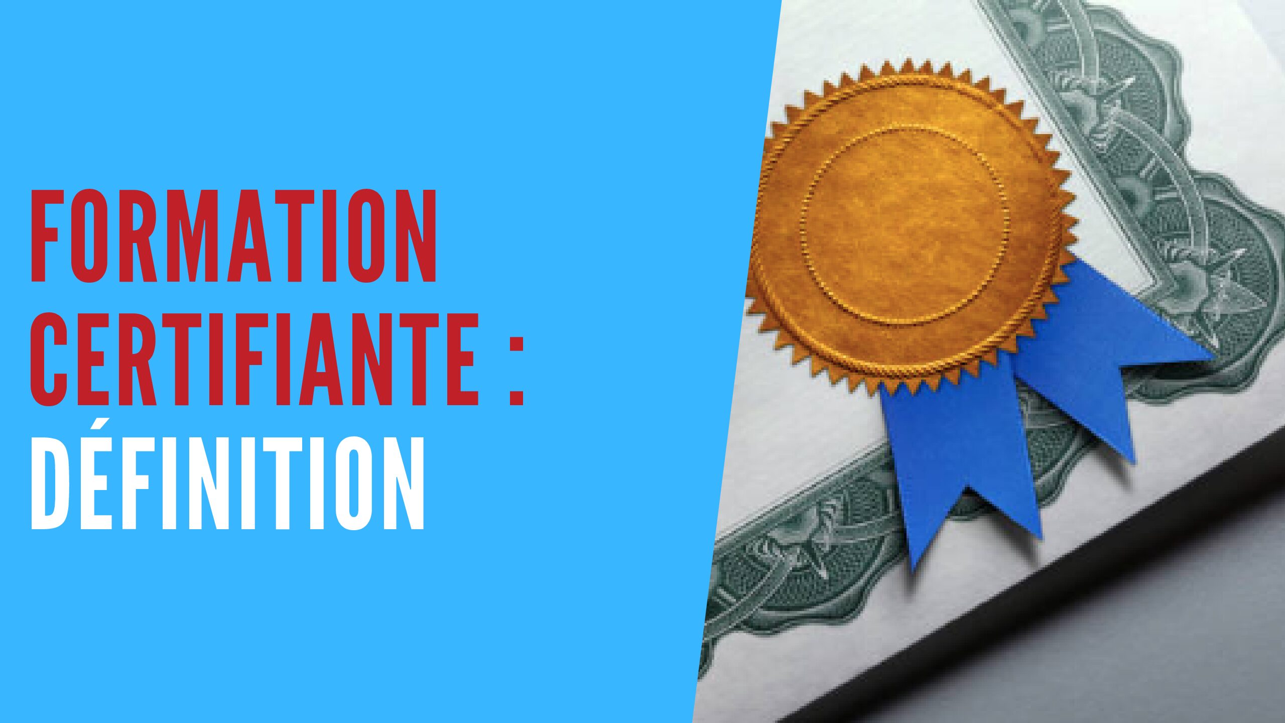 You are currently viewing Formation certifiante : définition