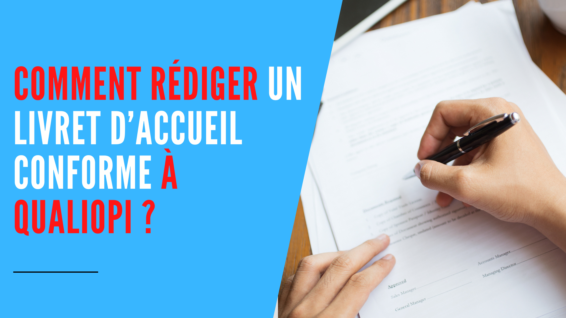 You are currently viewing Comment rédiger un livret d’accueil conforme Qualiopi ?